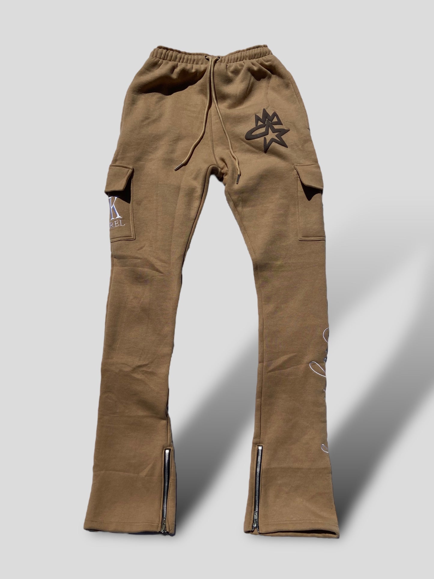 Tan star4k sweatpants