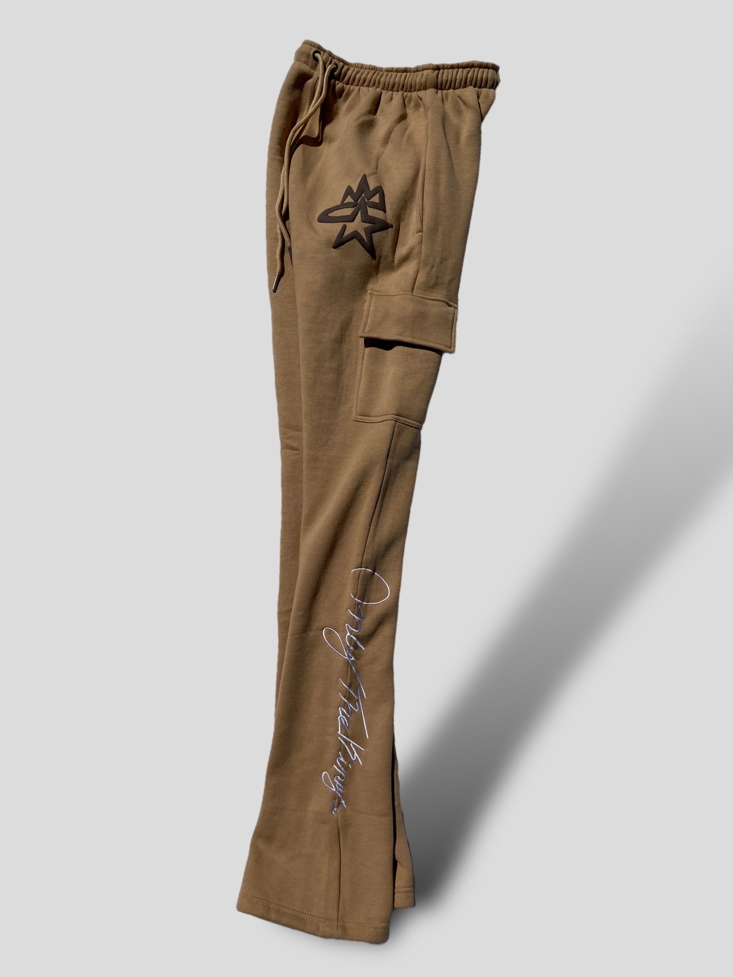 Tan star4k sweatpants